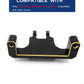 HOPLEX RC Servo Mount Bracket Brass Steering Servo Mount Bracket for ES08MA II Servo Upgrade Parts for Axial SCX24 RC Car Crawle