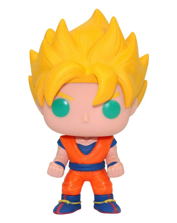 Funko POP! Anime: Dragonball Z Glow In The Dark Super Saiyan Goku Action Figure EE limited availability