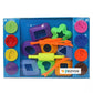 Pezyox Crazy Dough With 3D Shapes And Wipe Clean Sheets For Colouring (Crazy Dough 3D Shapes)