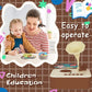Retysaz Kids Phonograph With 96 Cards, Story Music Player For Kids 3-12 Musical Sensory Toy For Boy Girl,Toddler Pre-Kindergarte