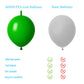 Adido Eva Link Balloons Dark Green 6 Inch Latex Quick Linkale Balloon 80 Pcs For Birthday, Halloween, Christmas, Party Festival