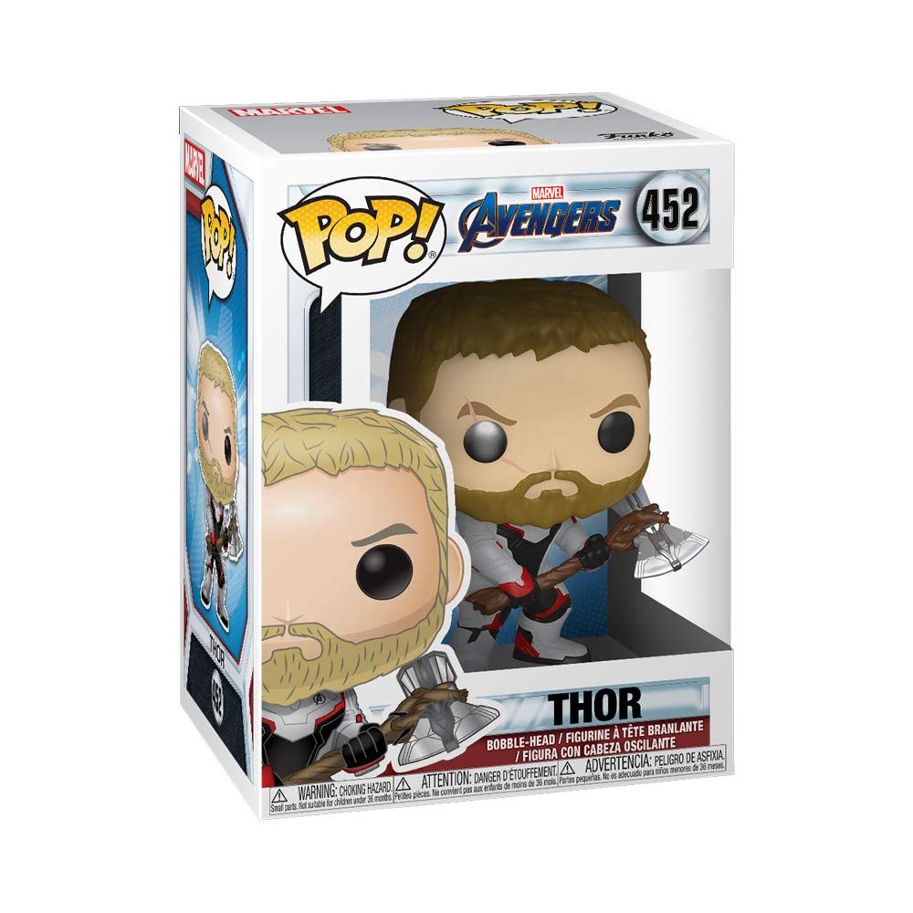 Funko Pop!: Marvel Avengers Endgame: Thor - Collectible Vinyl Figure - Gift Idea - Official Merchandise - For Kids & Adults - Movies Fans - Model Figure For Collectors And Display