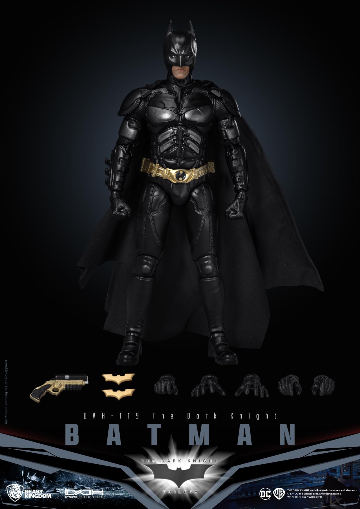 Batman (The Dark Knight) DAH-119 Dynamic 8-ction Figure