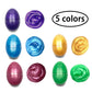 QINGQIU 5 Colors Slime Eggs Easter Egg Toys for Kids Boys Girls Easter Basket Stuffers Fillers Gifts Party Favors