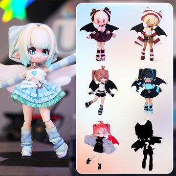 Xidondon Bjd Doll Action Figure Band Series Blind Box Figures, Random Design Box Toys, Collectible Toy Set (Single Box)