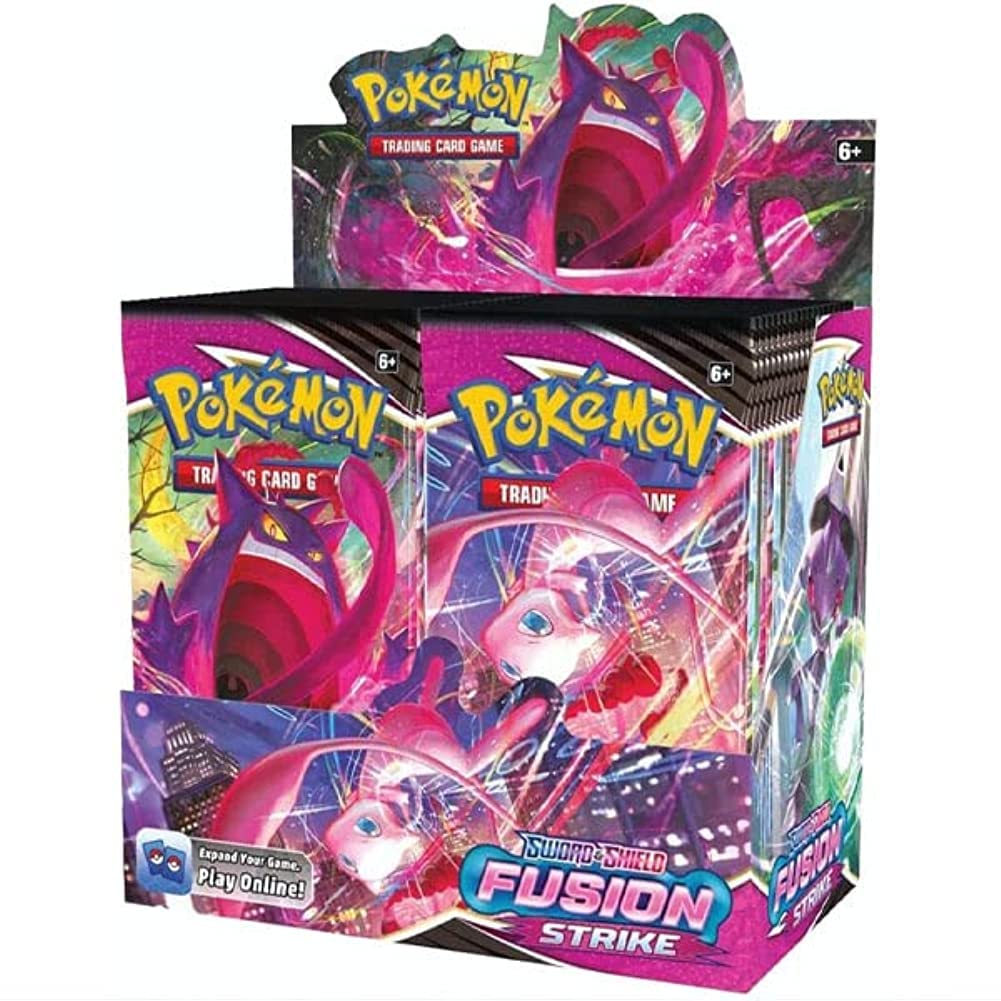 Pokemon TCG: decorative replica blade & Shield Fusion Strike Booster Box