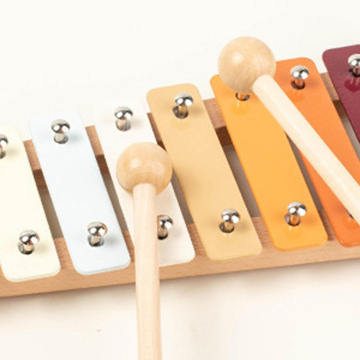 Fashion My Day 6 Pieces Baby Musical Instruments Set Tambourine Xylophone Toy For Kids Gift