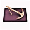 Purpledip Brass Anchor: Memorable Souvenir Gift For Naval Officers Or Sailors (11405)