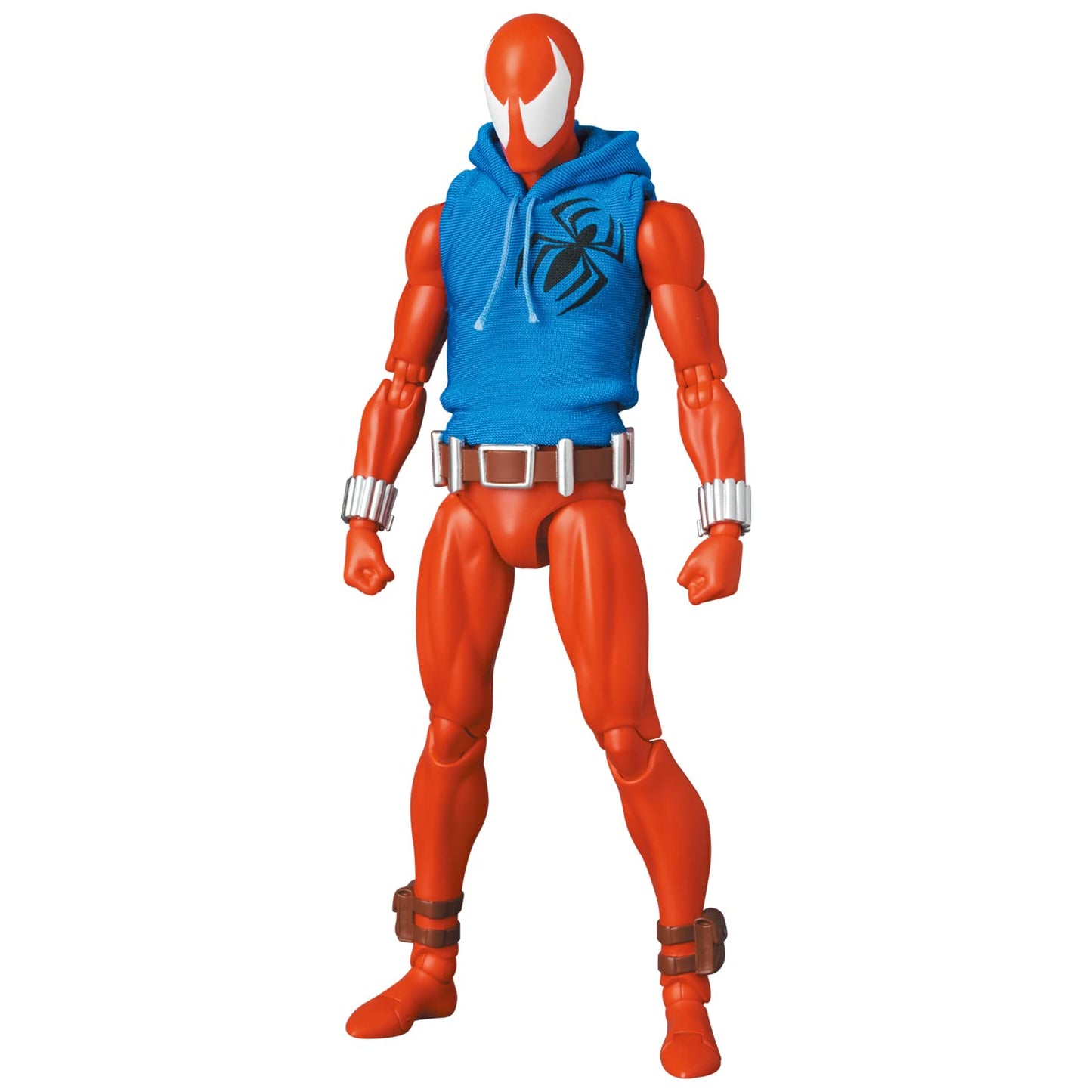 Mafex No.186 Mafex Scarlet Spider (Comic Ver.) Total Height Approx. 6.1 Inches (155 Mm), Non-Scale, Pre-Painted Action Figure