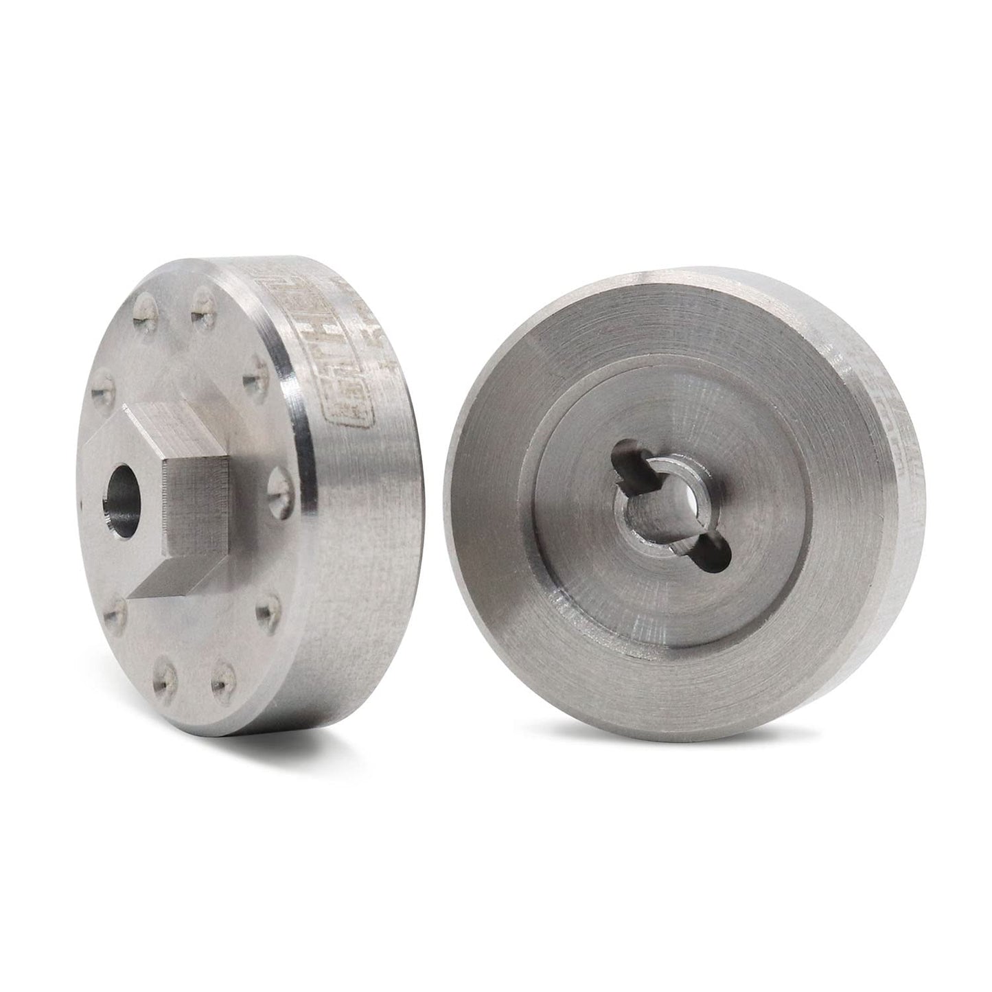 GTHELE Stainless Steel Wheel Weights Hex Extended Adapter 5mm for AXIAL SCX24 Deadbolt C10 Jeep JLU Gladiator Bronco Upgrades 1/