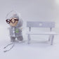 17cm Doll Clothes Set  Stylish Raincoat Doll Outfits with White Shoes  Black Glasses (No Dolls)