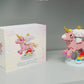 AuHoRa Mini Building Blocks - White Puppy 6033, 949 Pieces, Non-toxic ABS Plastic, Ideal Gift for Ages 15 and Up
