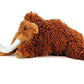 TAMMYFLYFLY 13 Brown Woolly Mammoth Plush - Soft Stuffed Animal Toy, Cuddly 30cm Elephant for Kids and Collectors