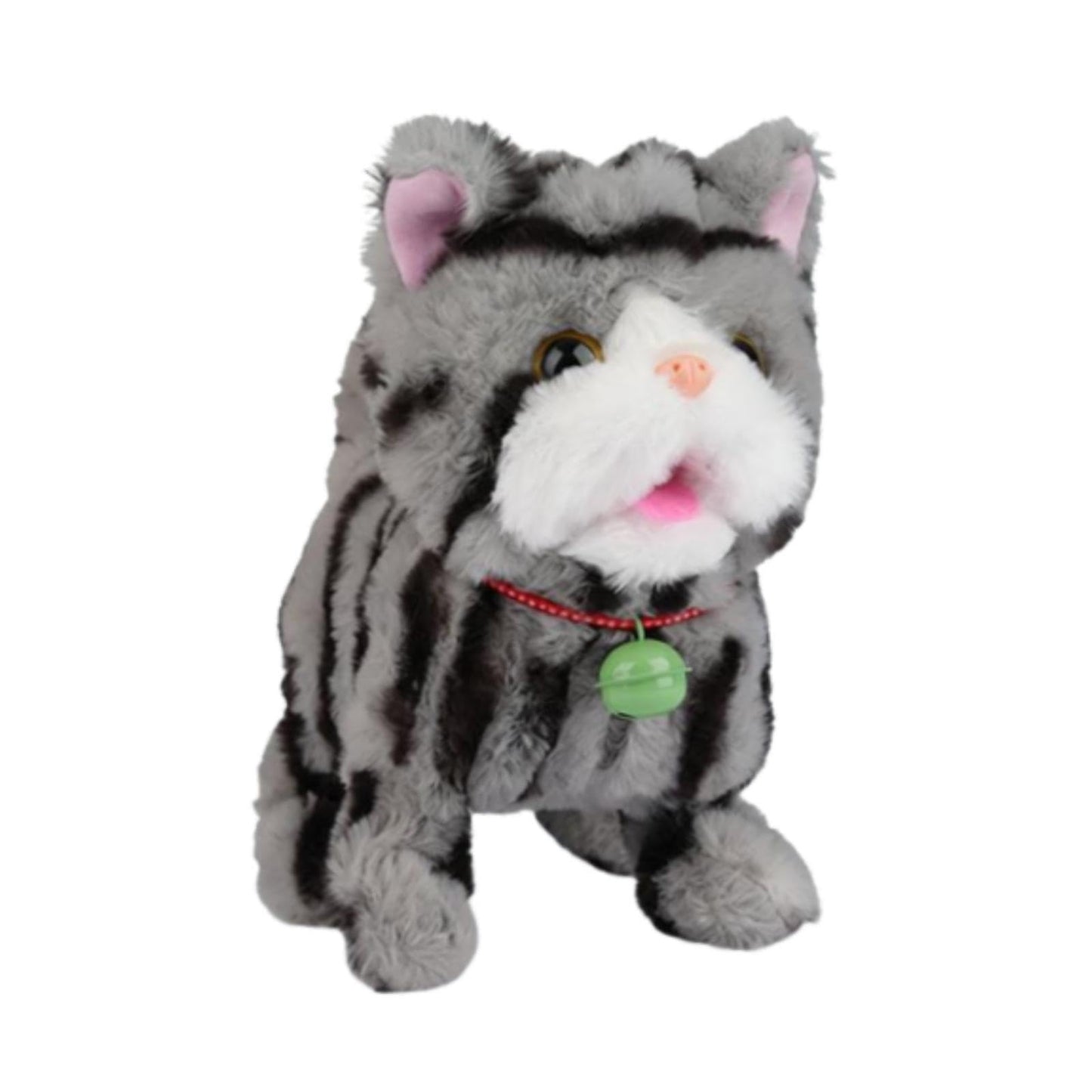 Enakshi Plush Interactive Toy Figure Electronic Pet for Children Toddlers Girls Boys Gray|Baby|Toys for Baby|Plush Baby Toys