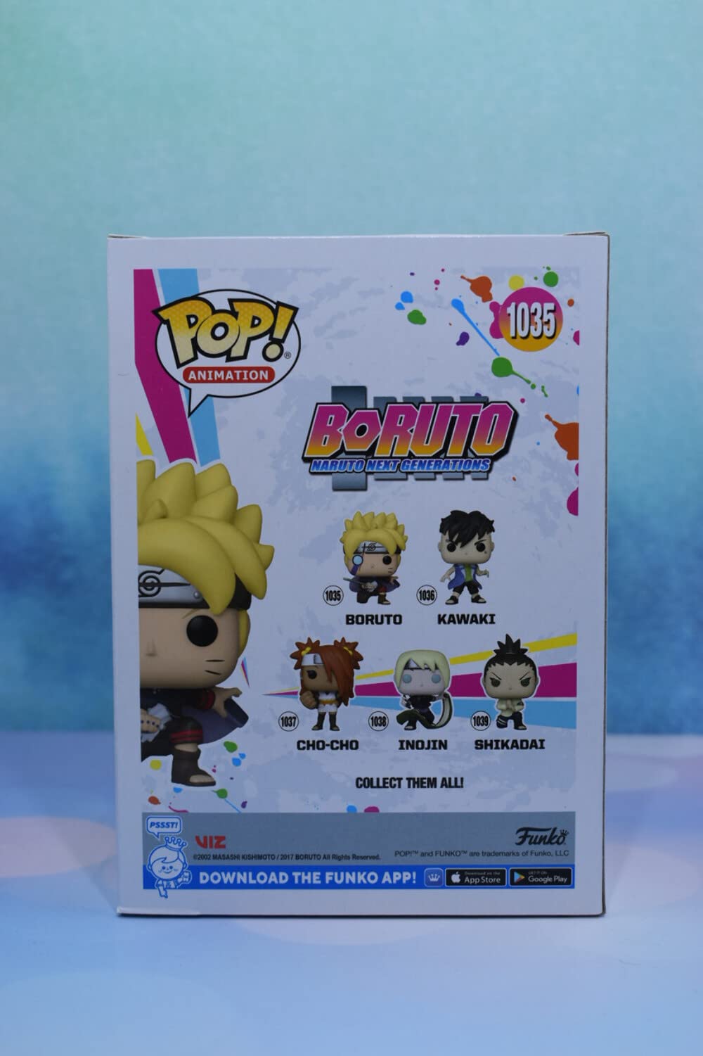 Funko Pop! Boruto with Marks (Karma) GITD Figure - Standard Size Multicolor Vinyl - Entertainment Earth Exclusive Model 55645