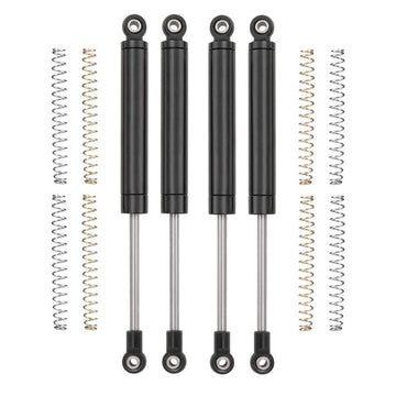 RCLions 4pcs RC Shocks Absorber 120mm Damper Internal Spring for 1/10 RC Crawler Car TRX4 SCX10 SCX10-II D90 upgrades