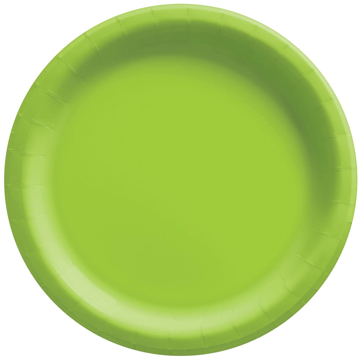 Kiwi Green Big Party Pack Round Paper Plates - 6 3/4, 300 Ct