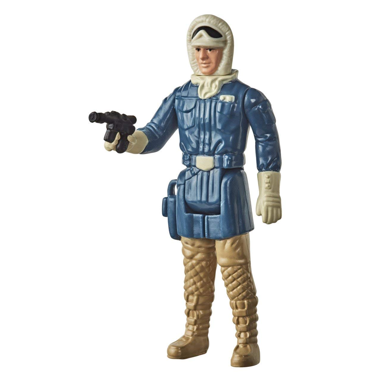 Star Wars Retro Collection Han Solo (Hoth) Toy 3.75-Inch Scale The Empire Strikes Back Figure, Toys For Kids Ages 4 And Up