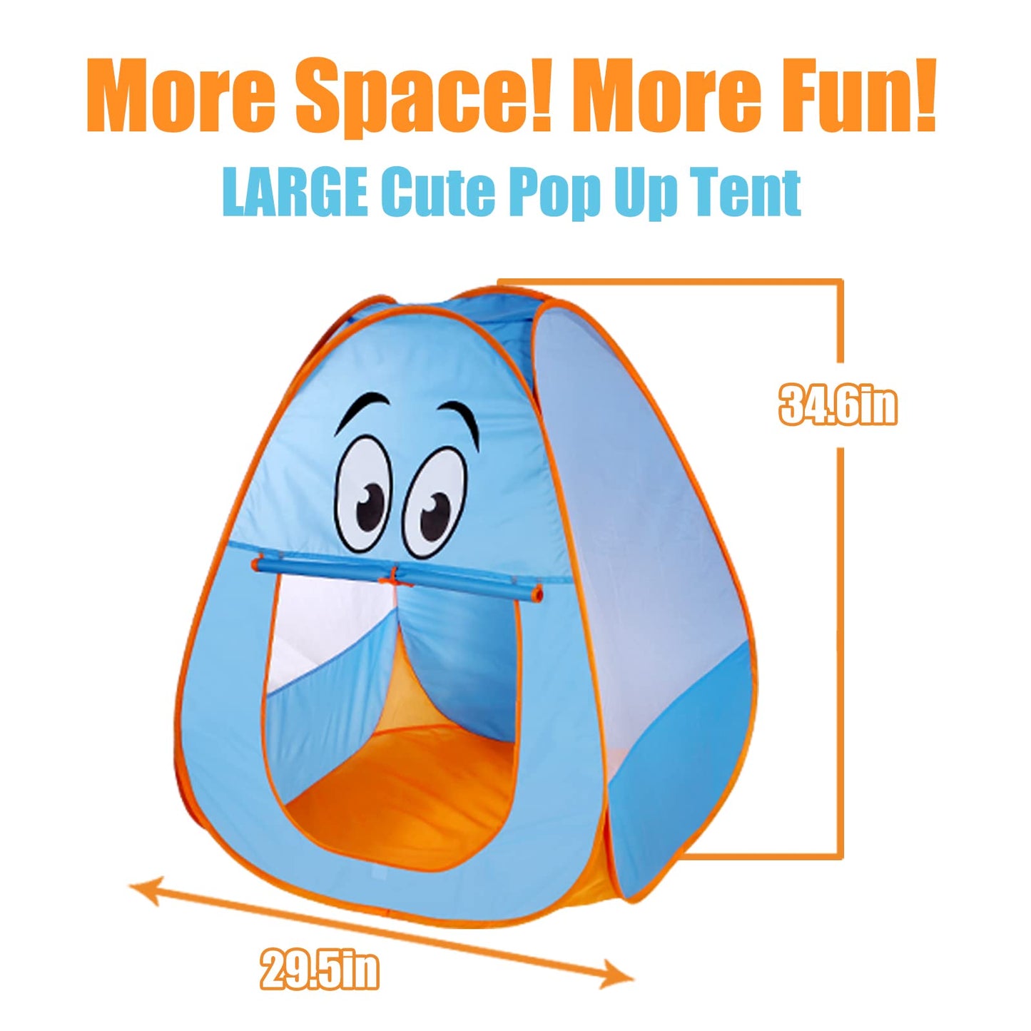 Kids Camping Set With Tent For 2 Toddlers-Kids Camping Toys For Kids 3-5 With Pop Up Play Tent-Indoor Outdoor Pretend Camping Toys