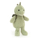 Jellycat Backpack Dino Stuffed Animal, 8.5 Inches | Dinosaur Plush Toy | Classic Children'S Gift
