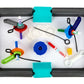Crayola Colourwhirls Battle Arena Art Game - DIY Gyro Spin Art Toy, 4 Spinning Tops, Multicolor, Ages 6+