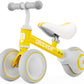 Allobebe Baby Balance Bike, Toddler Bikes Bicycle For 12-36 Months For 1 Year Old Girl And Boy To Scoot Around With Adjustable Seat Smooth Silent 3 Wheels, Shining Yellow