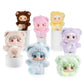 BEEMAI Yooki Take A Bite of Bear Series Single Box (Contains 1 Figure), Plush Blind Box Cute Figures Collectible Birthday Gifts