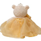 Kinnex Collections By Amanda 20' Quince Anos Quinceanera Last Doll Teddy Bear With Dress (Centerpiece) ~Gold~ B16831-6