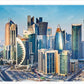 Trefl 2000 Piece Jigsaw Puzzle  Doha  Qatar