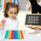 Multiplication Flash Cards 9X9 Multiplication Table Game Toy, Push Pop Bubble Mathematical Operations, Mental Arithmetic And Fidget Sensory Toy.Stress Reliever Anxiety ,Multiplication Game