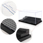 Minifigure Display Case For Action Figures Blocks, Clear Dustproof Acrylic Display Box Storage With 3 Movable Steps Gifts For Children,Black…