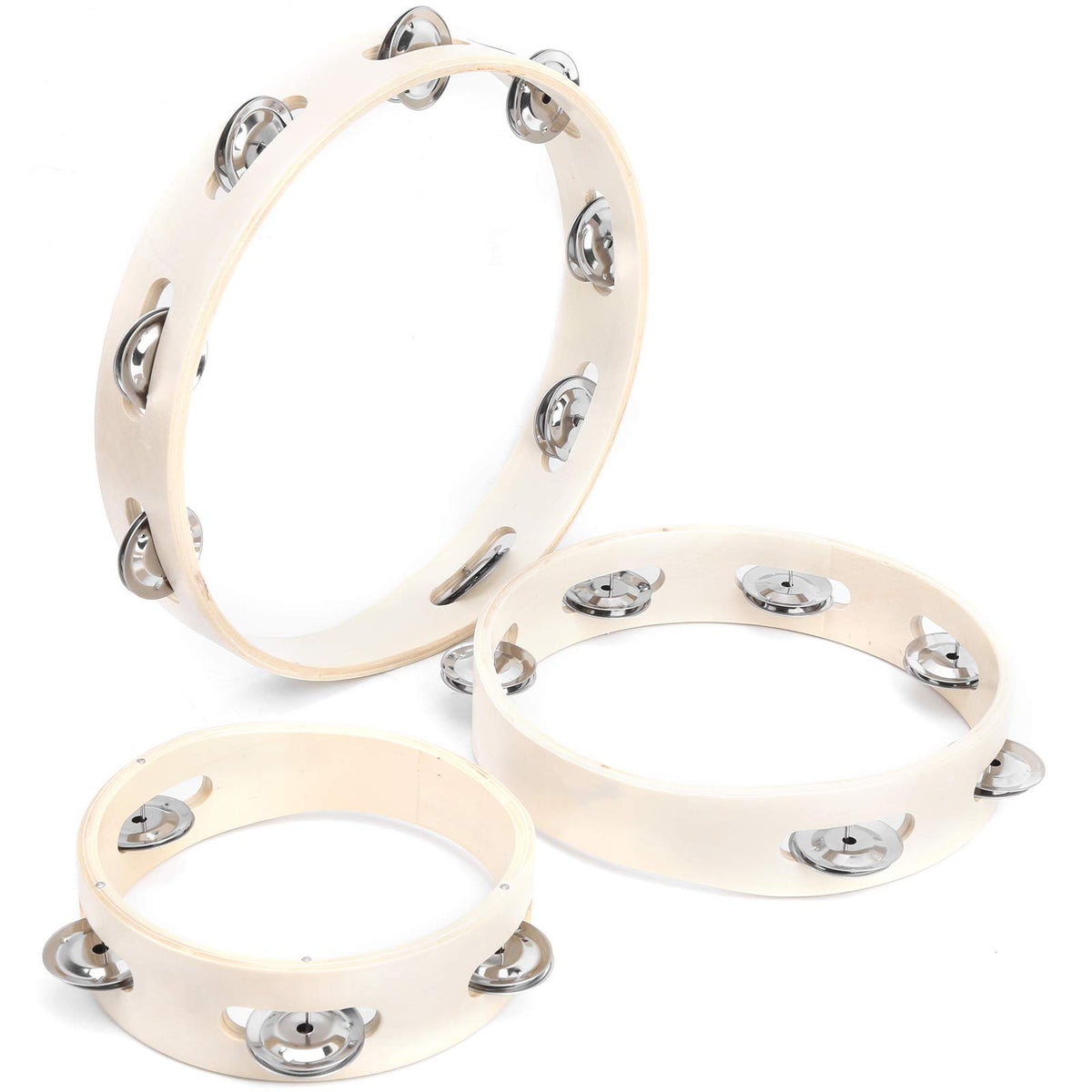 Tambourine, Lightweight Sturdy Tamburin Instrument, For Party