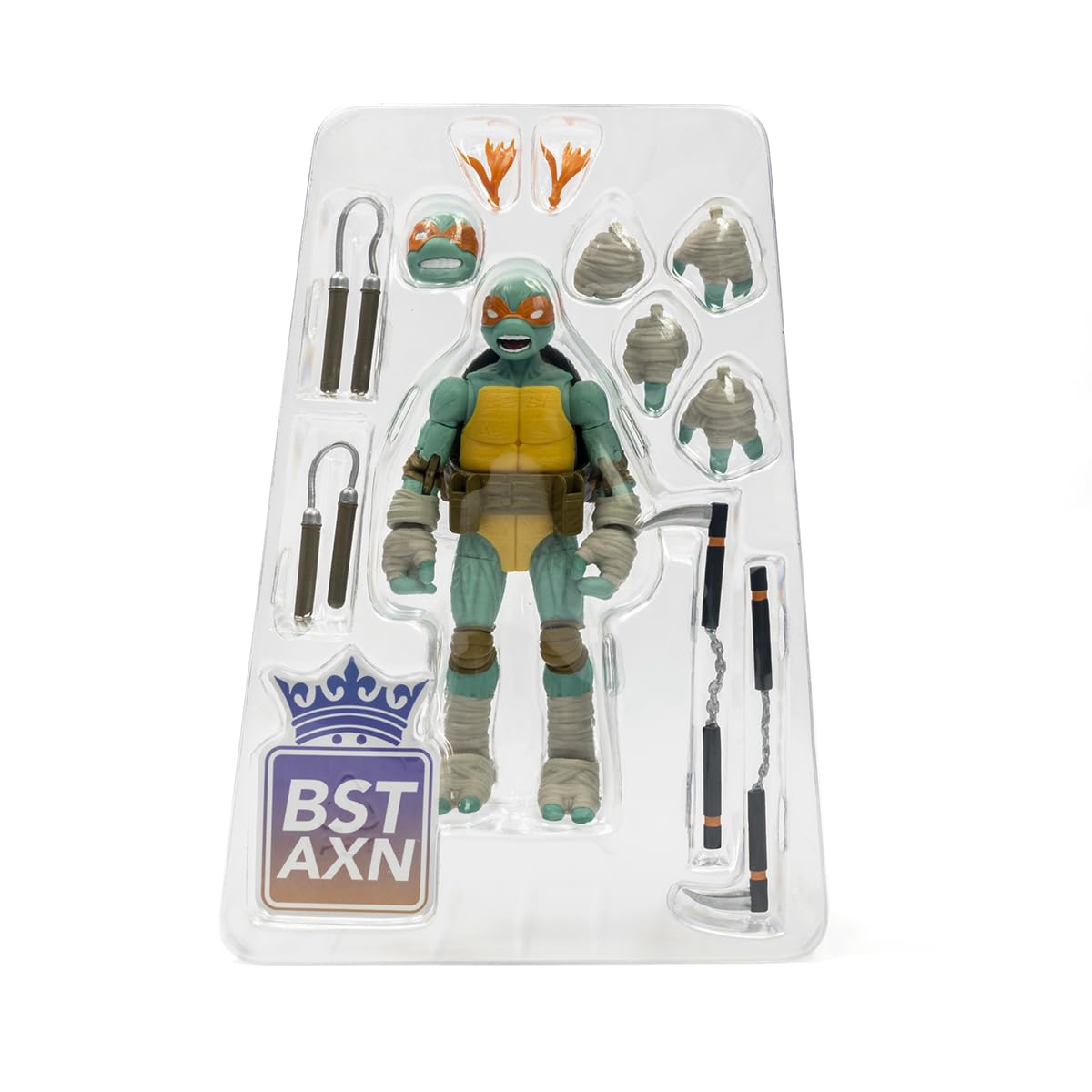 Teenage Mutant Ninja Turtles BST AXN Michelangelo IDW Inspired Comic Heroes 5-inch Action Figure