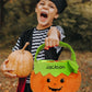 Giftsforyounow Pumpkin Boy Personalized Trick Or Treat Bag, Personalized Halloween Basket, Custom Halloween Bag, Emboridered Bag