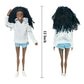 Flfuatt Stylish Fashions Girls Doll Toys, The Ultimate Fashionista Doll For Trendy Kids, 11.5 Inch Fashion Doll (G Edition)