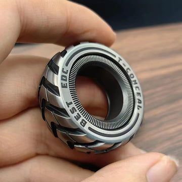T-Conceal Edc Fidget Sliders Fidget Toys Stress Relief For Adults Magnetic Metal Adhd Casual Fidget Rings Haptic Coin Blocks (Ti