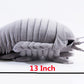Zhongxin Made Giant Isopod Plush - Lifelike 13Inch Isopod Stuffed Animal, Simulation Bathynomus Giganteus Arthropod Insect Plushie, Soft Crustaceans Animals Toys Model Dolls Gifts For Kids