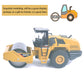 Ailejia 1/50 Scale Diecast Road Roller Toy Models Construction Vehicle Model Grader Engineering Road Planer Vehicle Toys for Kid