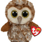 Ty Beanie Boos T36326 Percy Barn Owl Plush Toy, Multicolored, 15cm Fabric