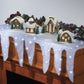 Kovot Led Snow Mantle & Buffet Cover | Icicle Mantle Cover Holiday Decor