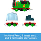 Thomas & Friends Motorized Toy Train Talking Percy Battery-Powered Engine With Sounds & Phrases For Pretend Play Preschool Kids Ages 3+ Years