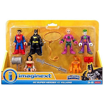 Fisher-Price Imaginext Dc Super Heroes Vs. Villains Exclusive 6-Pack