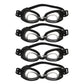 Toyvian 4Pcs Dollhouse Swim Goggle Miniature Swimming Goggles Mini Swim Glasses Water Goggles Doll Accessories Gifts For Kids Gi