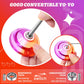 7YO Fingerspin Yoyo AOE for Beginners  Dual Purpose Yoyo Responsive & Unresponsive Yoyo for Finger Spin Trick with 10 Yoyo Strings  Unresponsive Bearing Accessories (Purple Red)