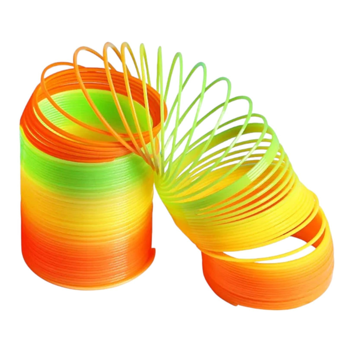 Spring Toy  Multicolor Magic Slinky, Stretchy Expandable Fidget Toys for Kids & Adults, Novelty Stress Relief Toy, Flexible Sen