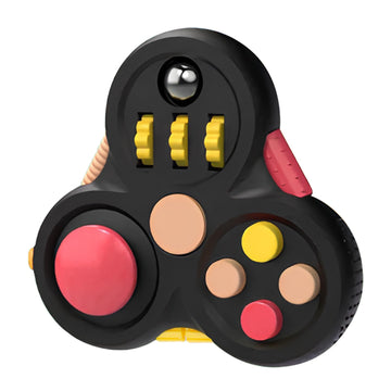 Yrissmiss Fidget Toys For Adults,1Pcs Fidget Pad Easter Basket Stuffers For Boys Girls,Stress Relief Cube Clicker Controller With Quiet Fidgets,Adhd Autism Fidget Spinner For Office Desk Travel Games