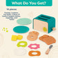 B. toys- Mini Chef - Toaster Playset- Pretend Play Breakfast Playset - 14pc Brunch Set - Pop-Up Toast & Sounds- 3 Years +