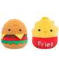Squishmallows Original 8-Inch Carl Cheeseburger And Floyd French Fries Flipamallows - Official Jazwares Plush
