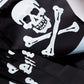Tatuo 60 Pcs Pirate Banner Skull Halloween Pirate Flag Birthday Party Decorations Jolly Roger Ship Triangle Pennant Bunting Deco