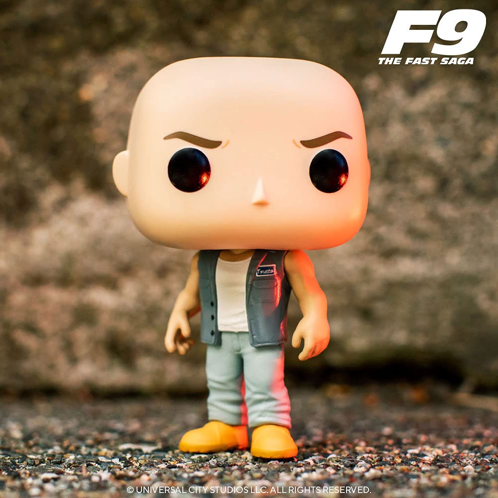 Funko Pop Pop! Movies: F9: The Fast Saga - Dominic Collectible Vinyl Figure Multicolor, 3.75 Inches
